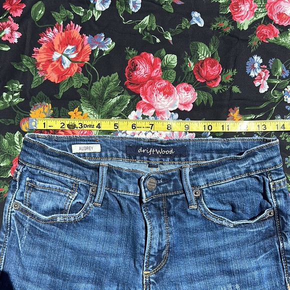 Driftwood premium denim Audrey straight leg Jeans Size 26 - Picture 9 of 9
